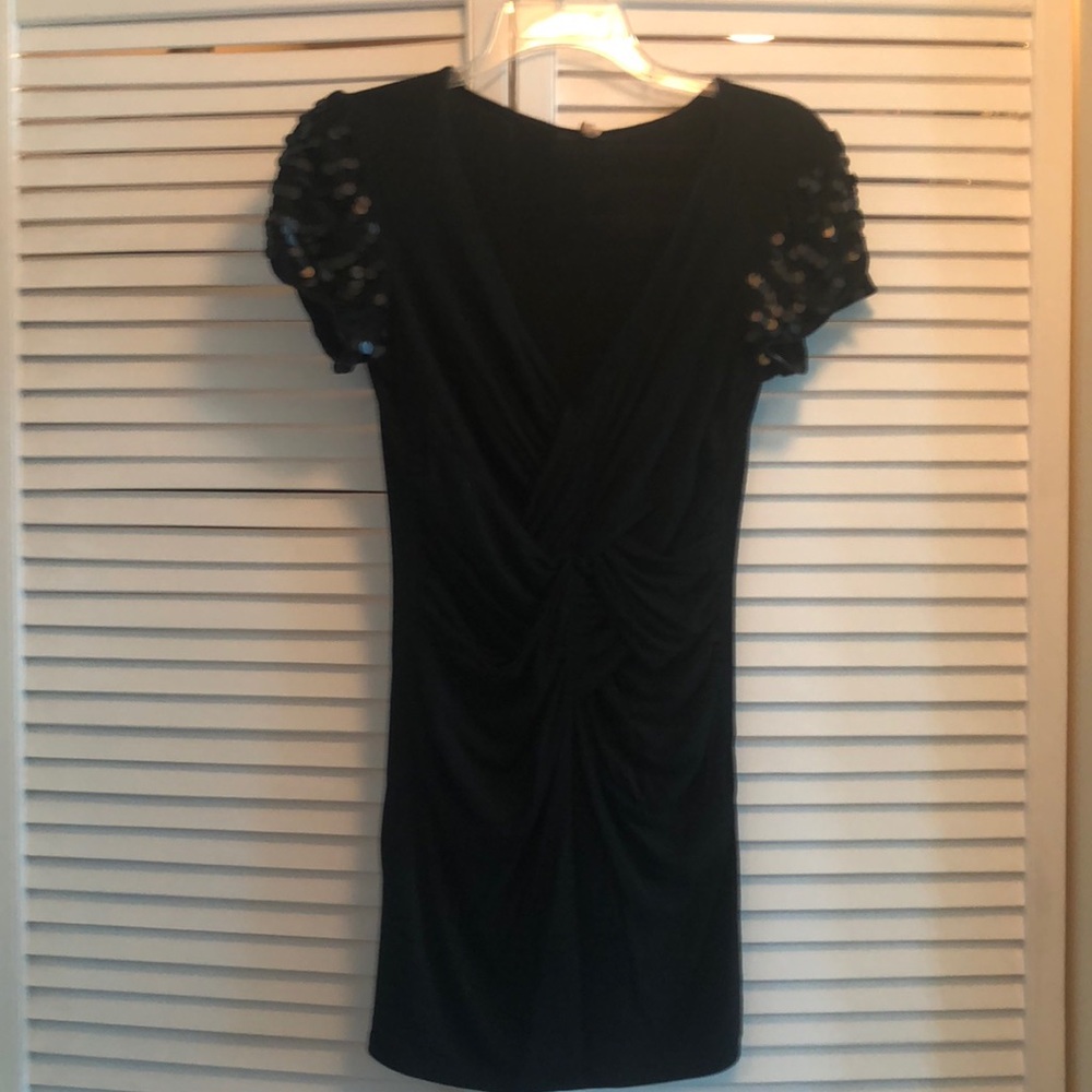 Black casual shirt